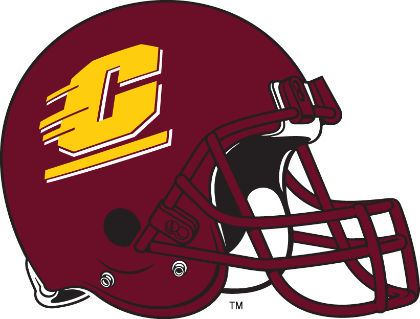 Central Michigan Chippewas 1997-Pres Helmet Logo iron on transfers for fabric